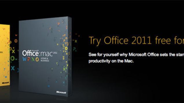 Office mac free trial